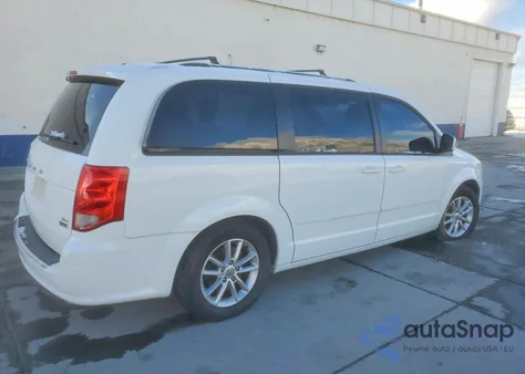 2016 Dodge Grand Caravan Sxt from USA, damaged, VIN 2C4RDGCG6GR318511